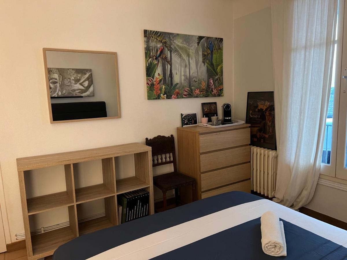 Lit Queen Size, 3Mn Beach Biarritz Dış mekan fotoğraf