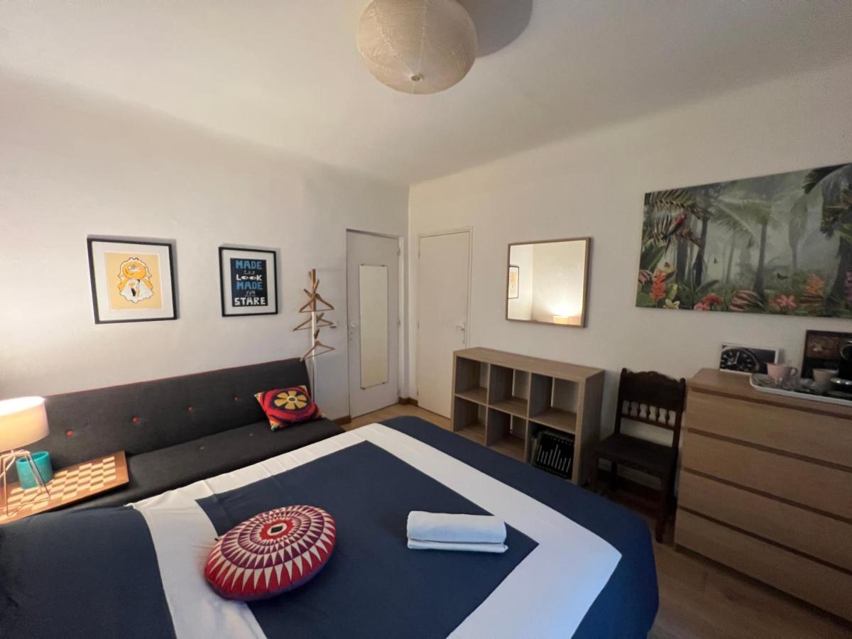 Lit Queen Size, 3Mn Beach Biarritz Dış mekan fotoğraf